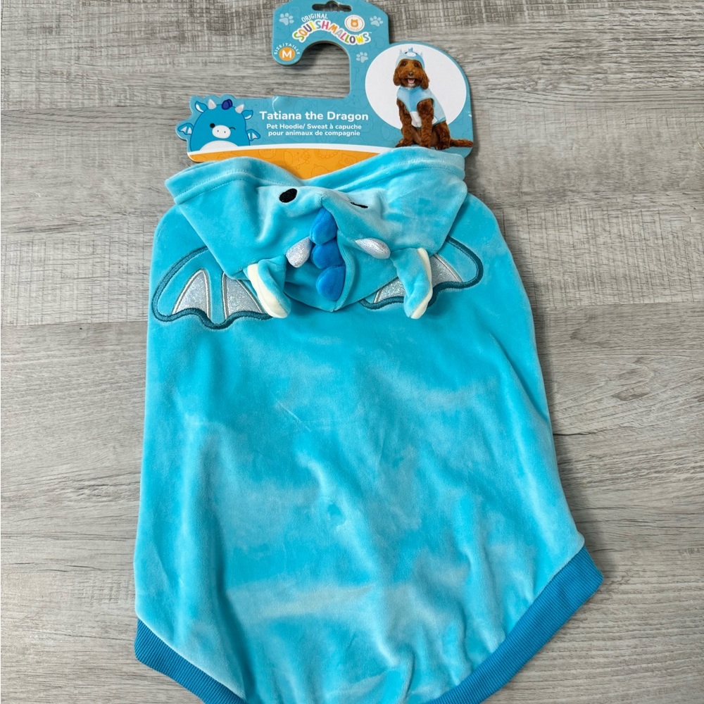 New Squishmallows Dragon Dog‎ Costume Medium